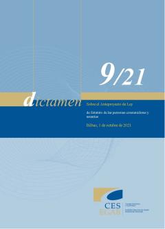 Dictamen 9/21 relativo al Anteproyecto de Ley de Estatuto de las personas consumidoras y usuarias 